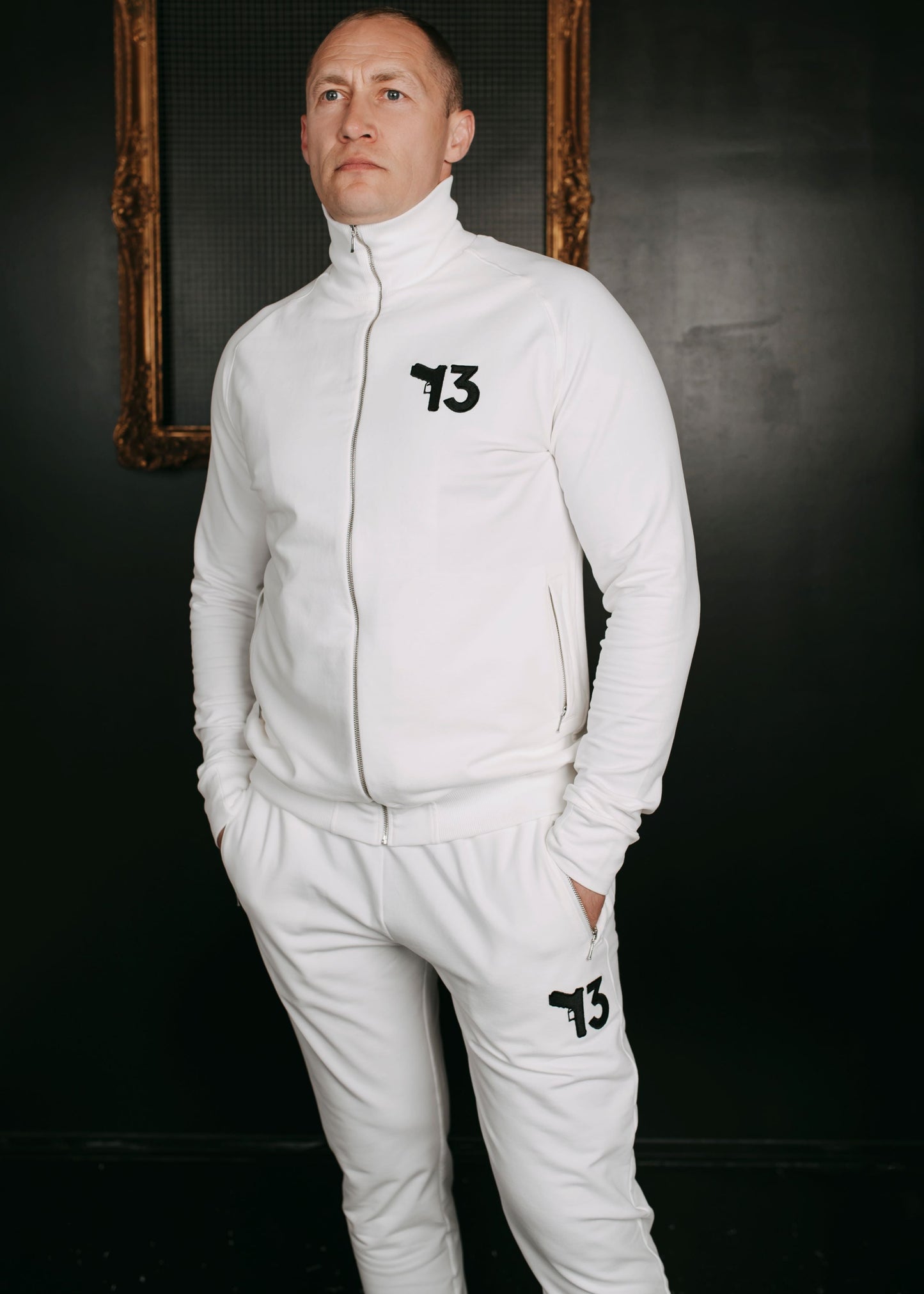 Vyriškas laisvalaikio kostiumas "ОPG white"