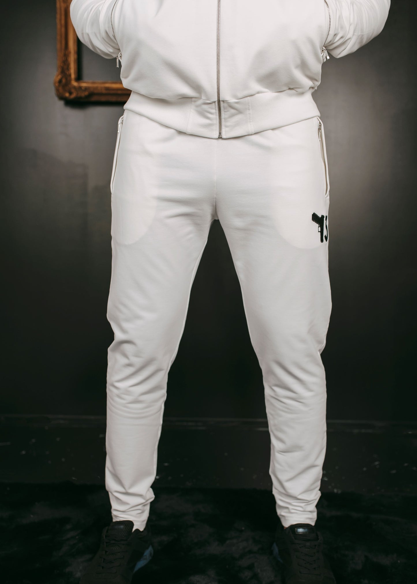 Vyriškas laisvalaikio kostiumas "ОPG white"