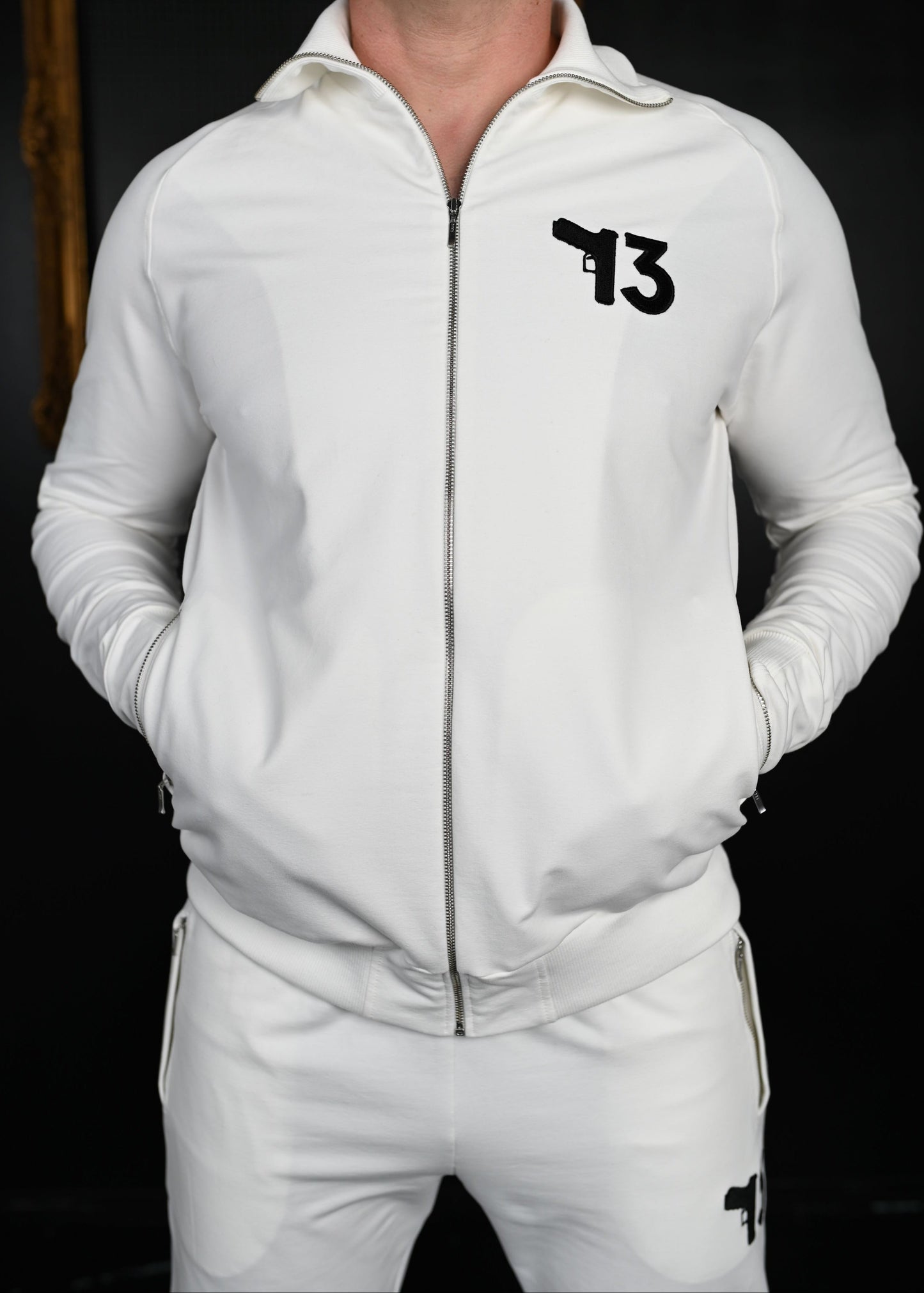Vyriškas laisvalaikio kostiumas "ОPG white"
