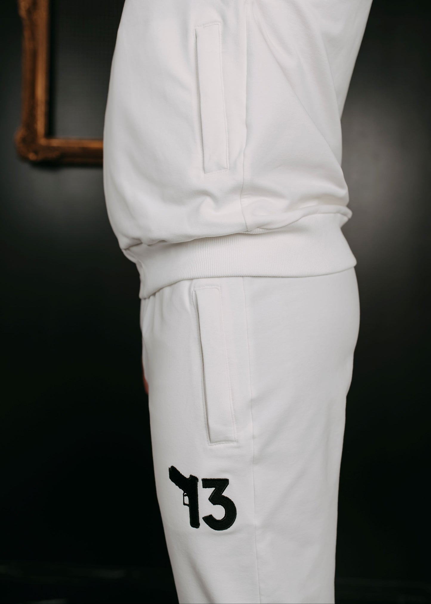 Vyriškas laisvalaikio kostiumas "ОPG white"