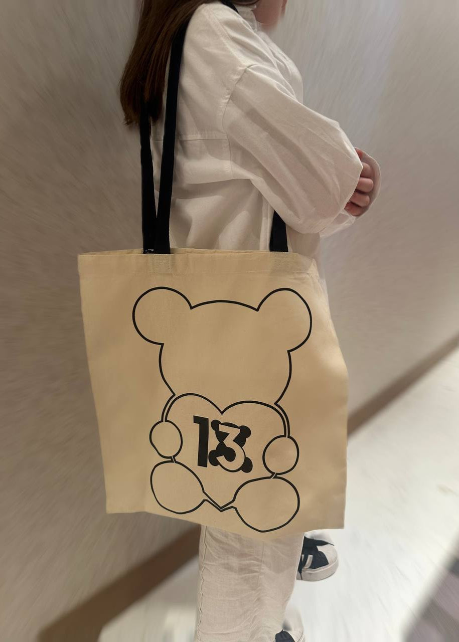 Krepšelis "13 Teddy Heart"