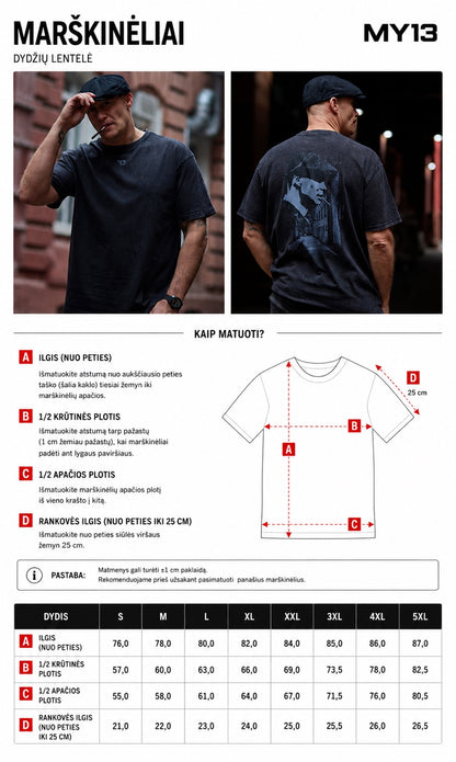 T-shirt "13 PEAKY"