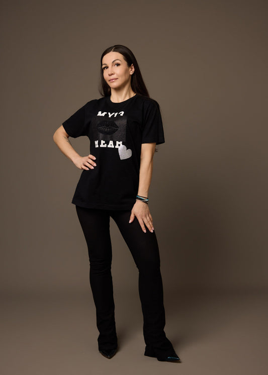 Moteriški marškinėliai "13 BLACK LIPS"