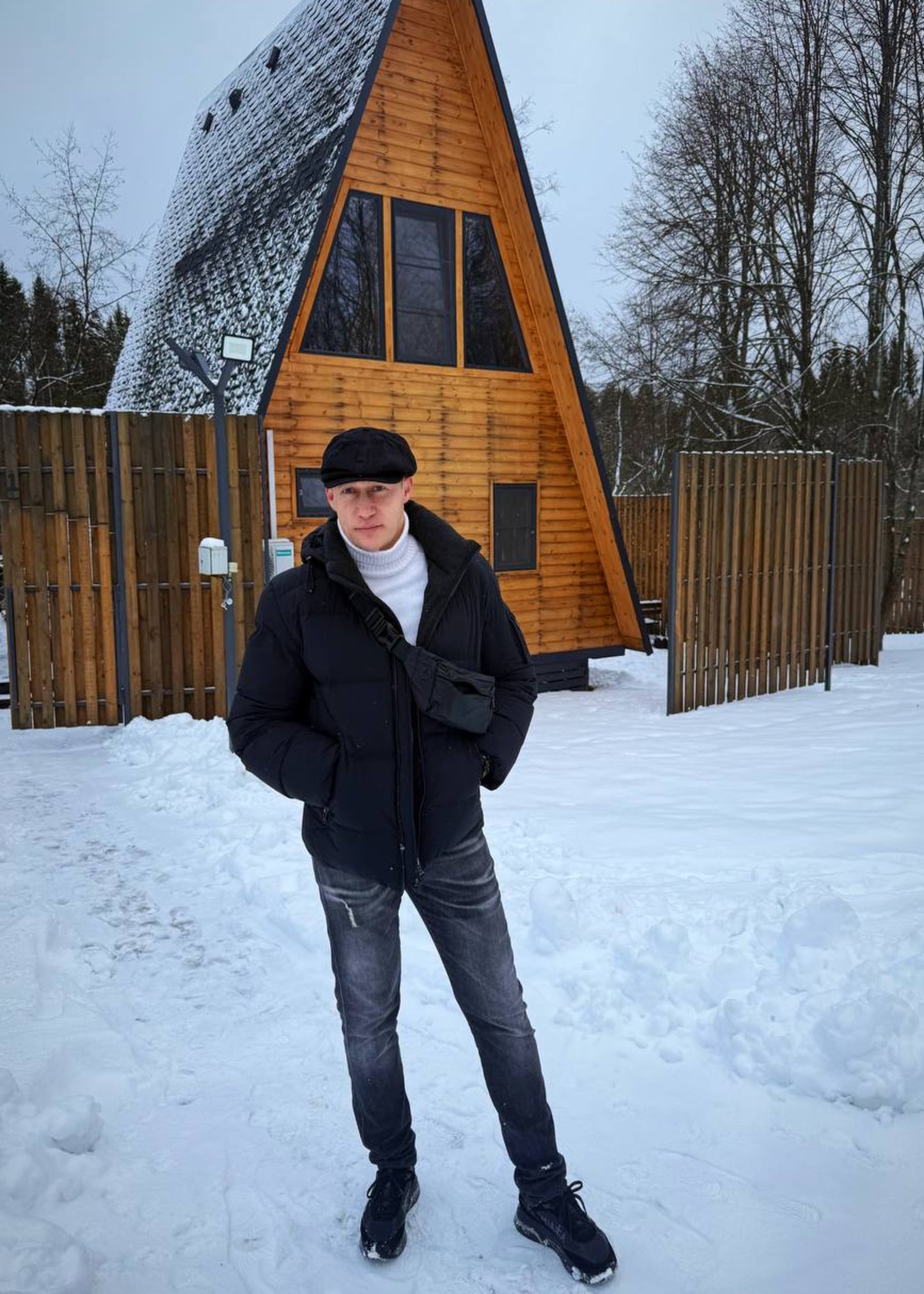 Hat and scarf "MY 13 gun"