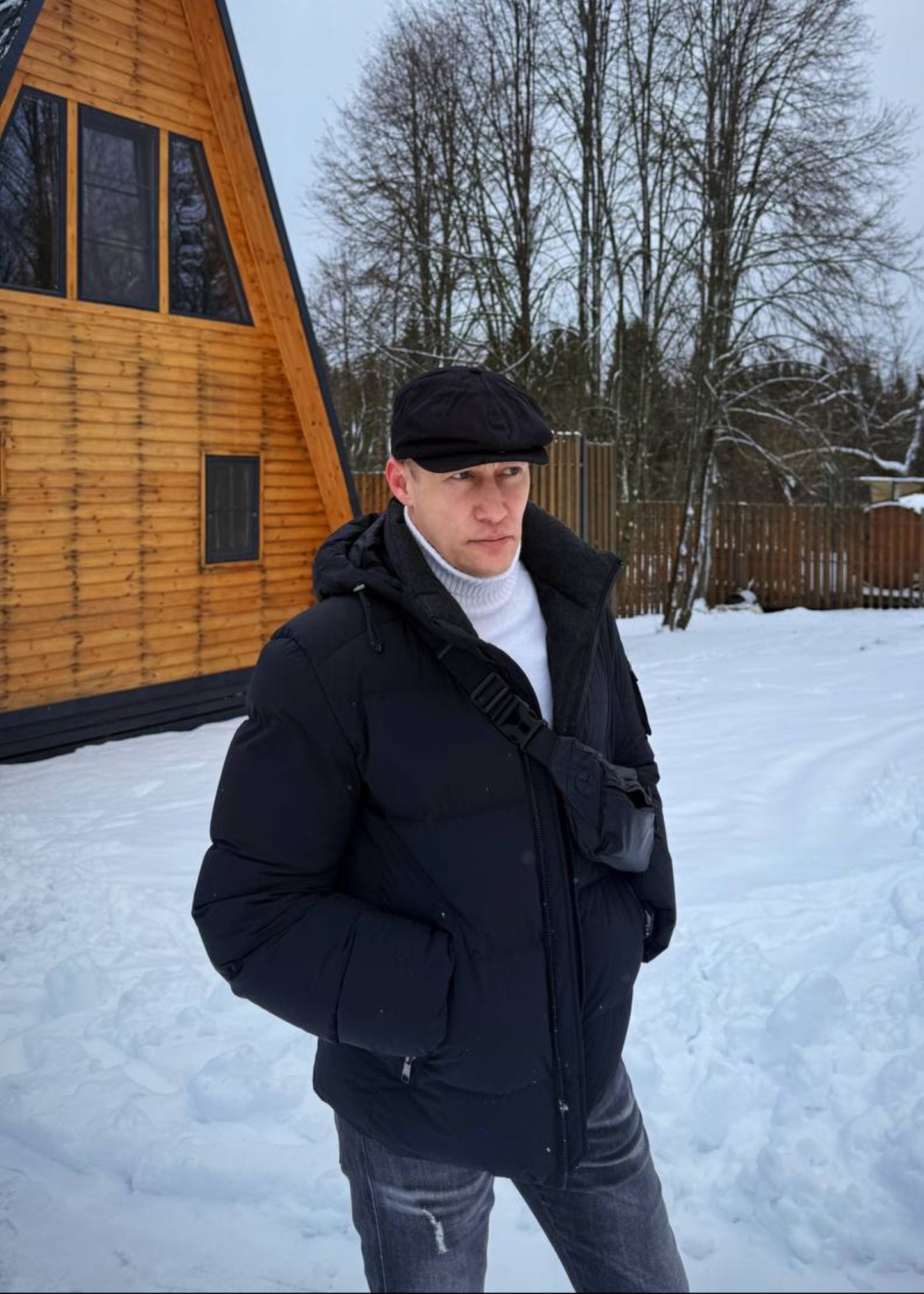 Hat and scarf "MY 13 gun"